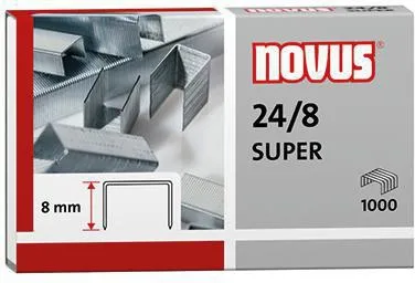 NOVUS Heftklammer 040-0038 24/8 Super verzinkt 1.000 St.Pack.