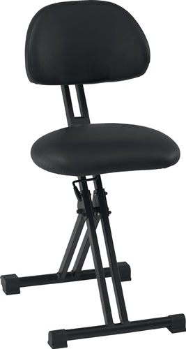Stehhilfe Kunstleder Sitz-H.550-770mm STA schwarz MEY