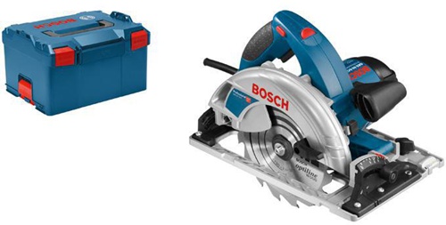 Bosch Handkreissäge GKS 65 GCE Aufnahme-L.1800W Spannung 230V G.5,2kg L-BOXX 