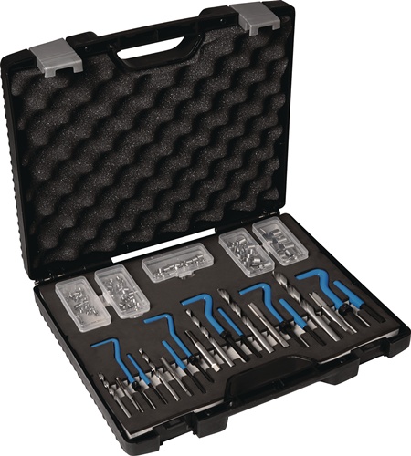 TECWERK Gewindereparatursortiment DIN 8140 Typ Stand.M5-M12 rostfr.STA 1,5xD 