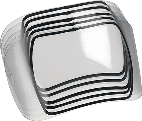 Vorsatzscheibe außen, 5er Set f. 4000370232,-241,-245 240x100mm 5 St./Set OPTREL