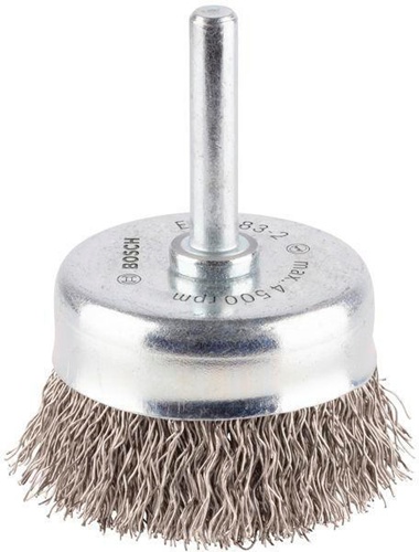 Bosch Topfbürste PRO Stainless Steel clean D.50mm Draht-St.0,3mm Edelstahl gewellt