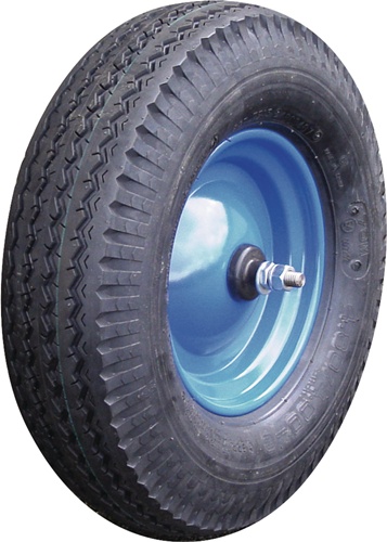 Rad Polymer Rad-D400xB100mm m.Kugell.u.Achse MÜBA