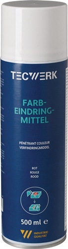 Farbeindringmittel rot 500ml Spraydose TECWERK