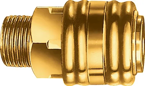 Schnellverschlusskupplung DN 7,2,AG MS Gew.G 1/4 13,16mm EWO
