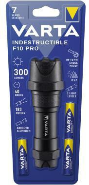 Varta Taschenlampe Indestructible F10 Pro 18710101421 LED