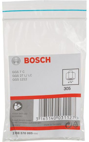 Bosch Spannzange D.1/4Zoll m.Spannmutter f.GGS 7 C/27 L/LC/1212 Prof.