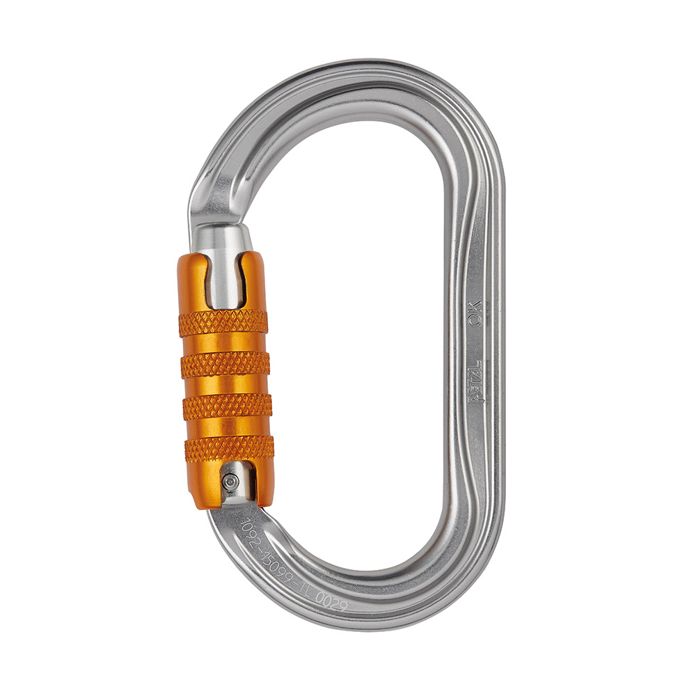 PETZL Karabiner OK silber (M33A TL)