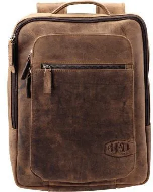 Pride & Soul Business Rucksack 47199 Leder braun