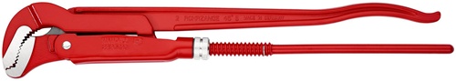 Rohrzange DIN 5234 Gesamt-L.540mm Spann-W.10-70mm f.Rohre 2 Zoll KNIPEX