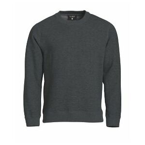 CLIQUE Sweatshirt Classic Roundneck, anthrazit-meliert,  2XL
