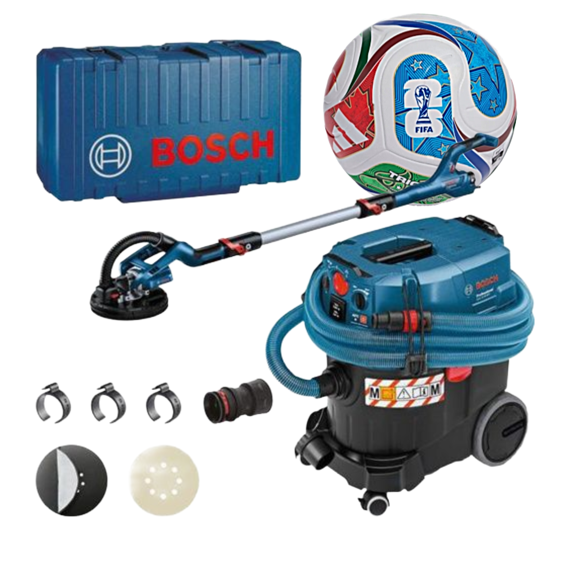 Bosch Elektrogeräte-Set GTR 55-225/GAS 35 M AFC 2tlg. inkl. WM Ball 2026