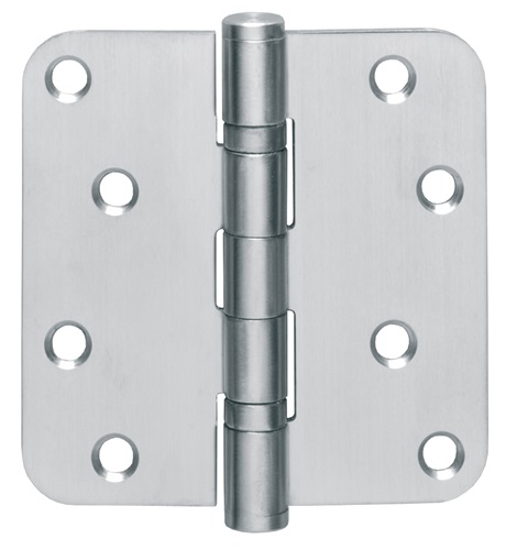 Kugellagertürscharnier VA rd 76x76mm DIN L/R ma ausziehb.Stift INTERSTEEL