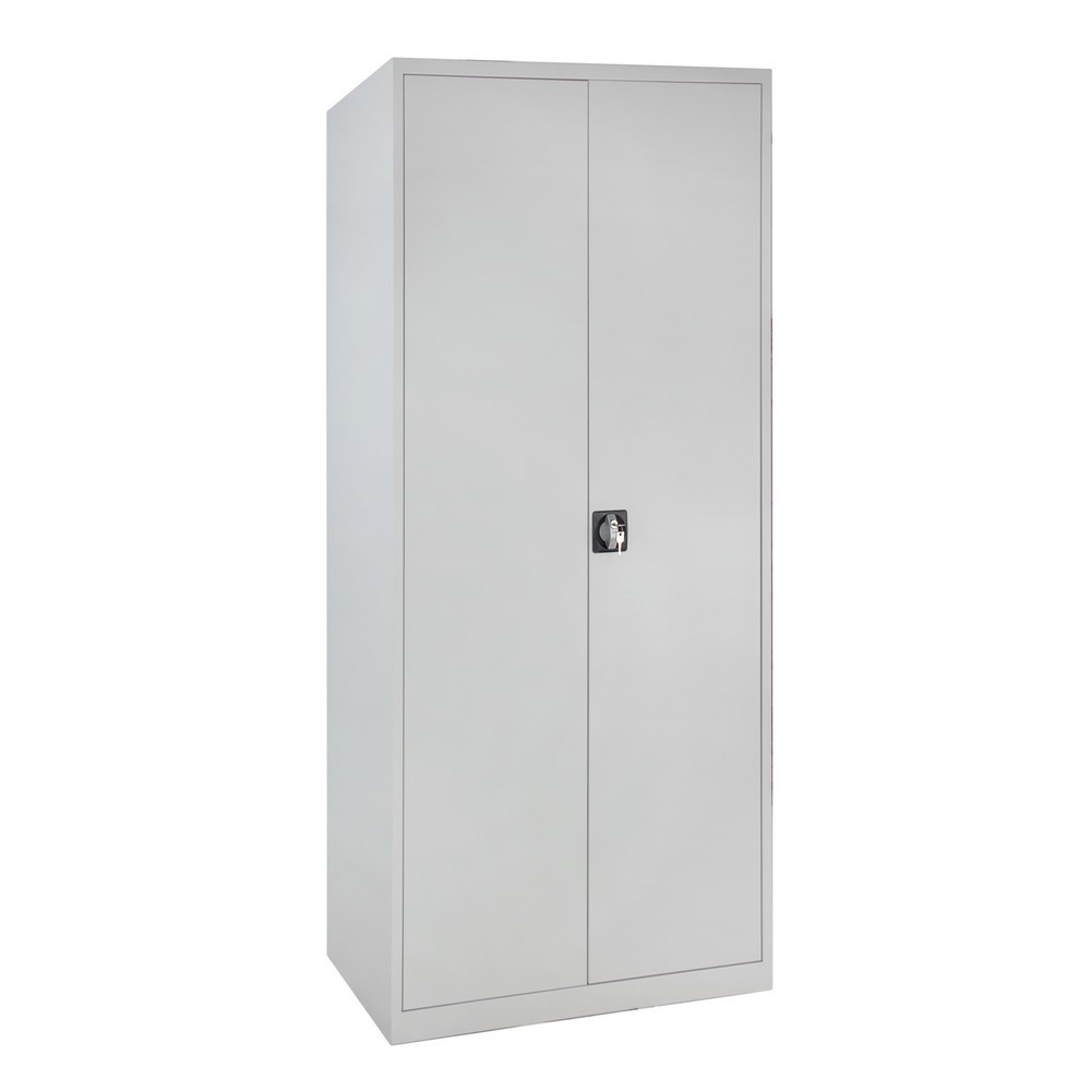 HEMMDAL Flügeltürschrank – 195 x 92 x 42 cm - Metallschrank in lichtgrau - 4