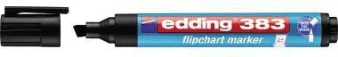 edding Flipchartmarker 383 4-383001 1-5mm Keilspitze schwarz