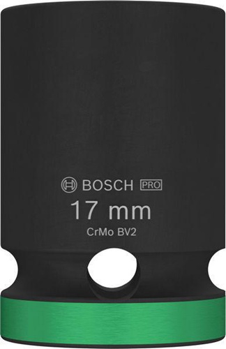 Bosch Steckschlüsseleinsatz PRO Impact 1/2Zoll SW17mm M10 Standard Außen-D.26,6/30mm
