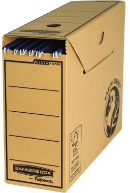 Bankers Box Hängemappenarchiv Earth Series 4473501 117x265x322mm br/sw