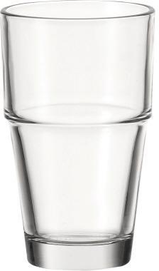 LEONARDO Latte Macchiato Glas Solo 043400 250ml 6 St./Pack.