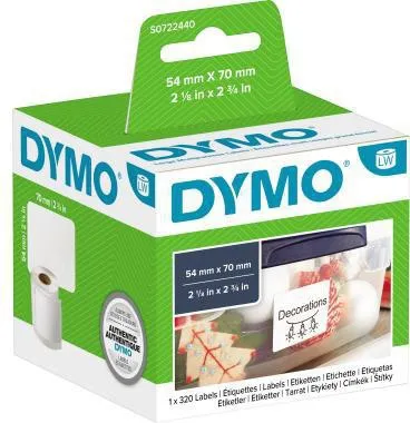 DYMO Vielzwecketikett S0722440 70x54mm weiß 320 St./Rl.