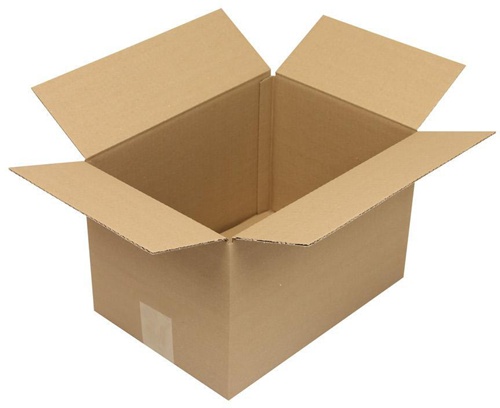 Faltkarton 1-wellig Höhenrillung Maße 305x215x200mm A4 Qualität 1.20 B braun