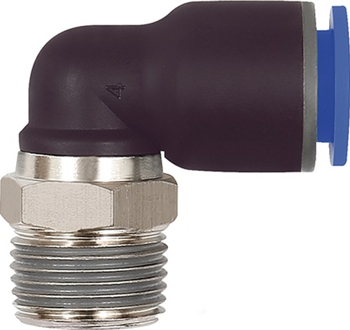 L-Steckverschraubung Blaue Serie RIEGLER
