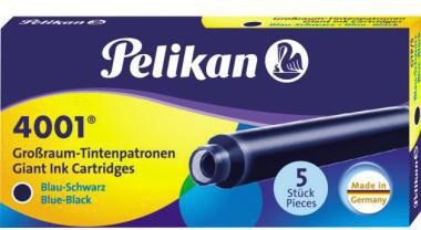 Pelikan Tintenpatrone 4001 GTP/5 310607 blauschwarz 5 St./Pack.