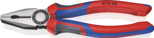 Kombizange L.200mm pol.Comfort-Griffe KNIPEX