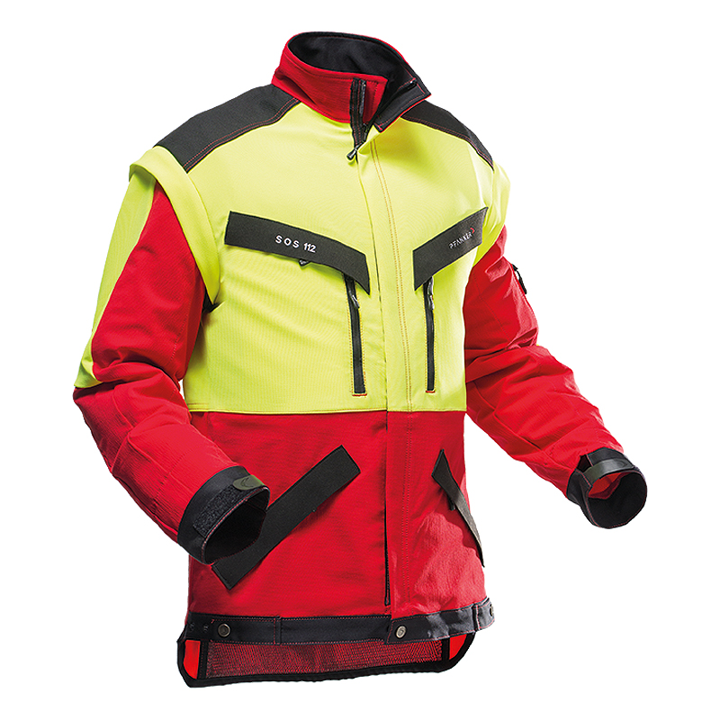 PFANNER Forstschutzjacke KLIMAAIR rot/gelb (804163)