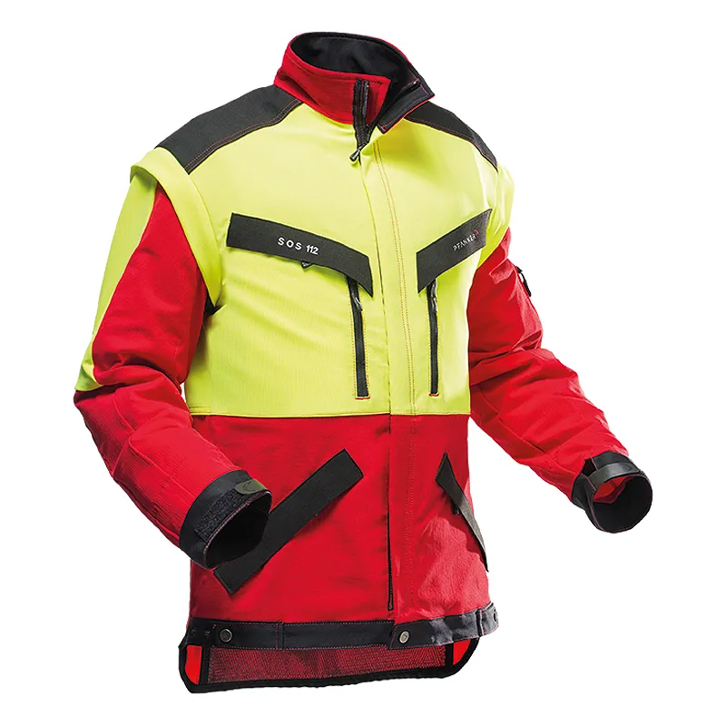 PFANNER Forstschutzjacke KLIMAAIR rot/gelb (804163)