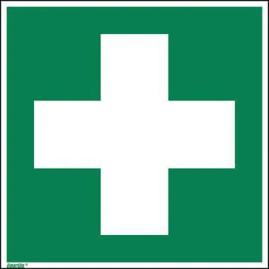 Hinweisschild Erste Hilfe E03 200x200mm PVC
