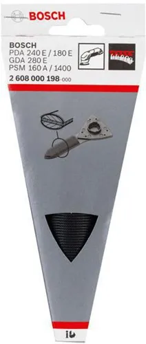 Bosch Schleifzunge oval f.GDA280E Prof./PDA180/180E/240E etc.