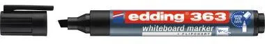 edding Whiteboardmarker 363 4-363001 1-5mm Keilspitze schwarz