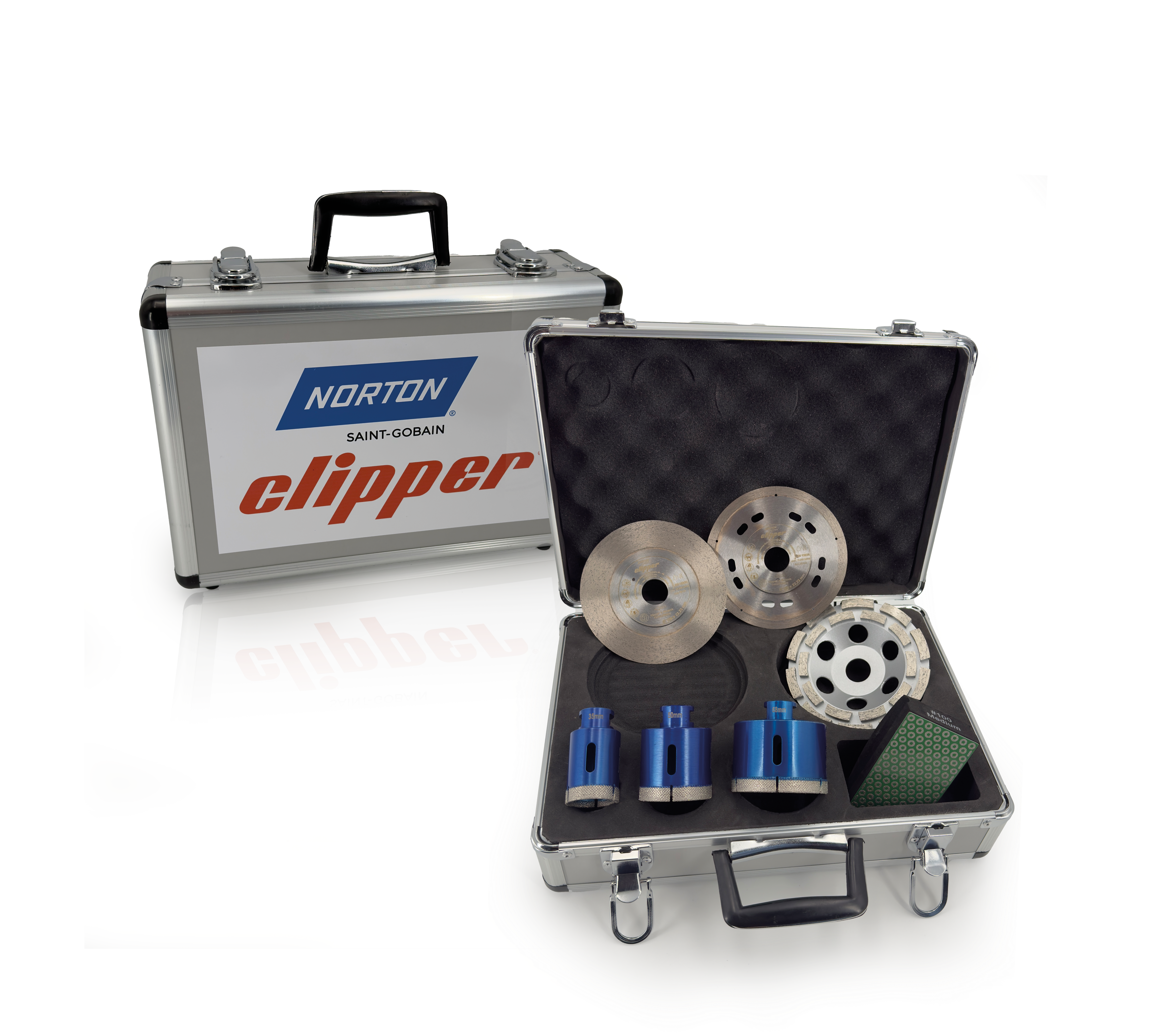 Norton Clipper Fliesenkofferset Profi+