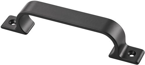 Handgriff A.28mm L.149mm B.19mm Alu.schwarz Löcher 2,D.4,3mm HERMETA