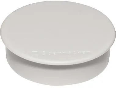 Soennecken Magnet 4886 rund 38mm 2,5kg grau 10 St./Pack.