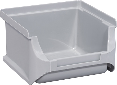 Sichtlagerkasten Profi-Plus L100xB102xH60mm PP grau ALLIT