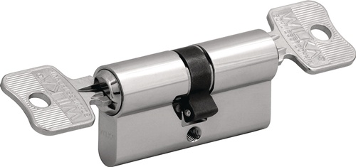 Profildoppelzylinder 1463 45/60mm NuG beids.Anz.Schlü.3 WILKA