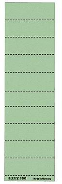 Leitz Beschriftungsschild 19010055 blanko 4zeilig grün 100 St./Pack.