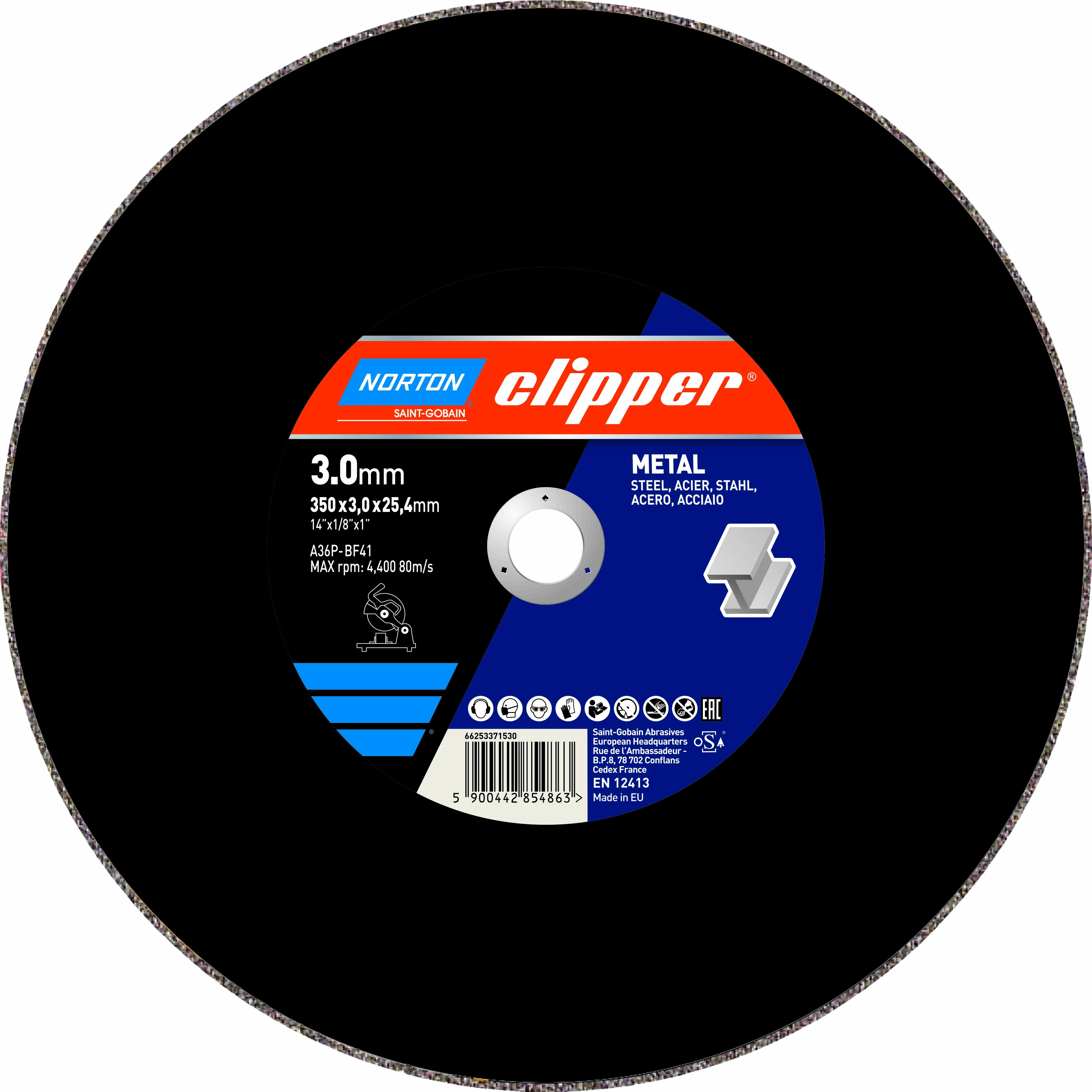 Norton Clipper Trennscheibe Metall Typ 41