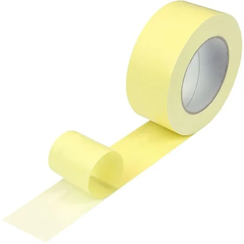 Klebeband doppelseitig Breite 50mm Länge 25m S.200µ Baumwollzellgewebe TRANSPAK
