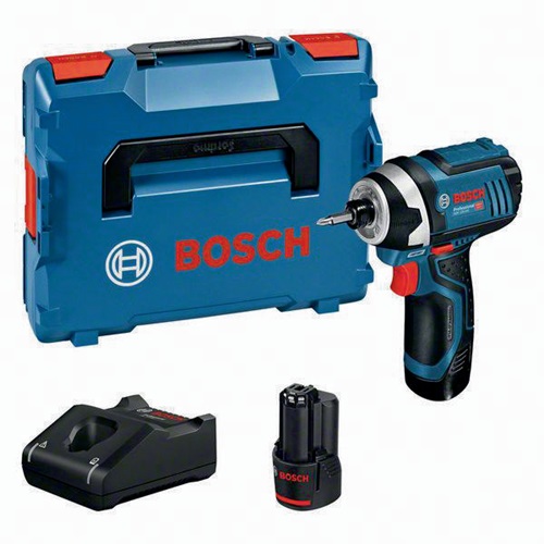 Bosch Akkuschlagschrauber GDR 12 V-LI Prof.12 V 2 Ah 6,3mm (1/4Zoll) i6-KT.