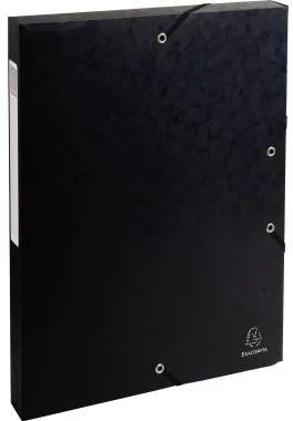 Exacompta Heftbox Exabox 50301E DIN A4 25mm Karton schwarz