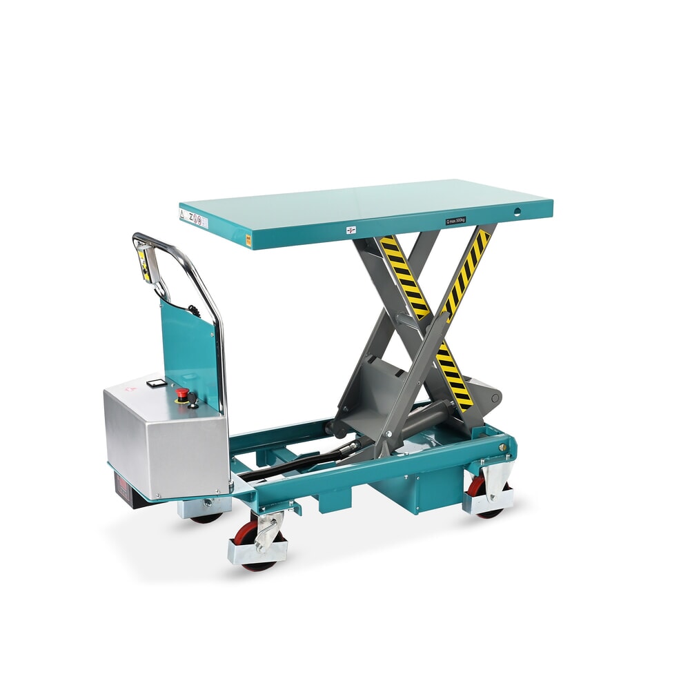 Scheren-Hubtischwagen Ameise® LTT 0.5 mit Einfach-Schere, elektrisch