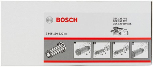 Bosch Filter AVE Professional f.Exzenterschleifer m.Zusatzhandgriff f.GEX 125-150 AVE