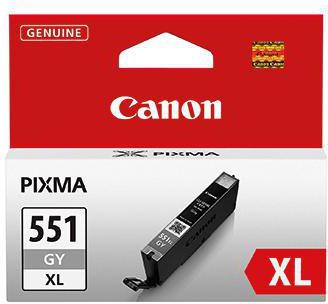 Canon Tintenpatrone 6447B001 CLI551XLGY 11ml grau