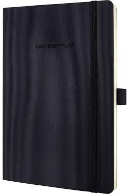 SIGEL Notizbuch Conceptum CO320 ca. DIN A5 Softcover 194S. kar. sw