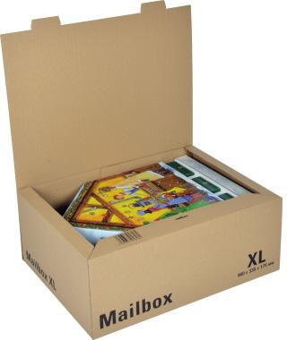 ColomPac Versandkarton Mailbox CP 098.05 XL braun