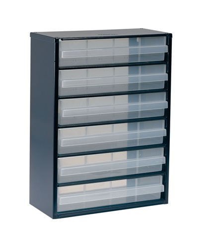 Kleinteilemagazin Stahlmagazin 906-03 B.306xT.150xH.417mm 6 Schubl. RAACO