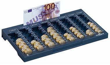 DURABLE Geldzählbrett EUROBOARD L 178058 32,4x3,4x19cm anthrazit