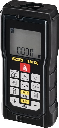 Laserentfernungsmesser TLM 330s 0,05-100m ± 1,5 mm/10m IP54 STANLEY Laserentfernungsmesser TLM 330s 0,05-100m ± 1,5 mm/10m IP54 STANLEY